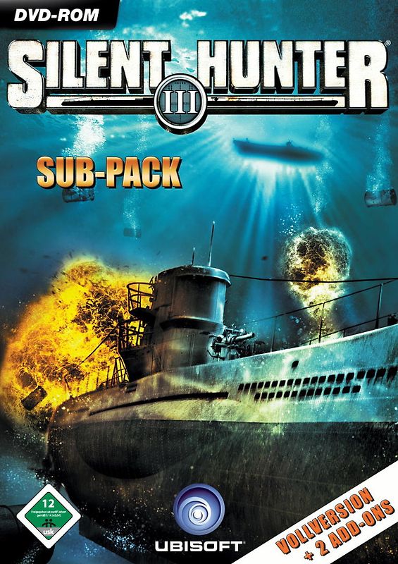Silent Hunter 3 Sub-Pack incl. "Seewölfe" und "U-Boote"AddOn PC Spiele