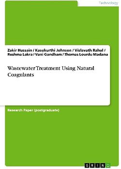 Wastewater Treatment Using Natural Coagulants