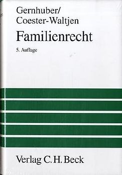 Lehrbuch des Familienrechts