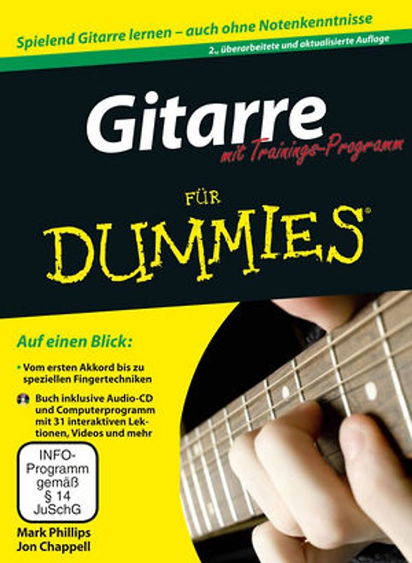 Gitarre für Dummies mit Trainings-Programm