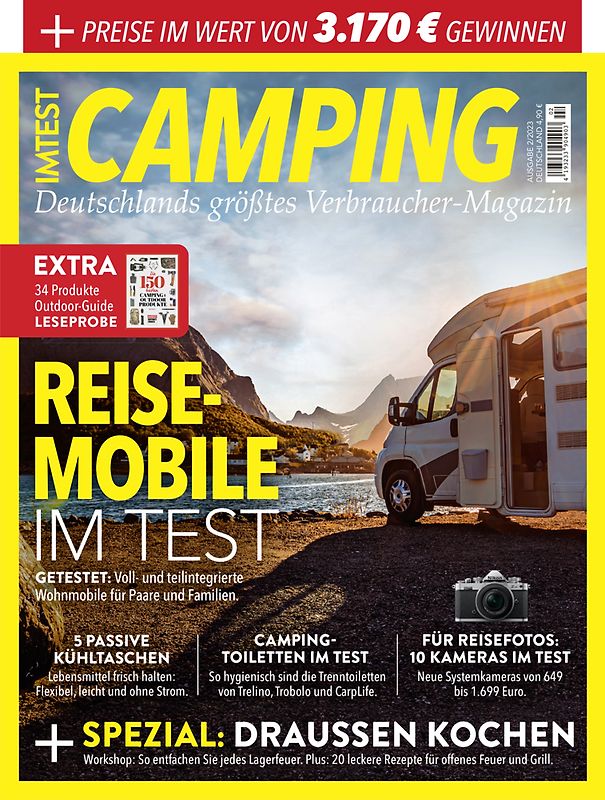 IMTEST Camping - Deutschlands größtes Verbraucher-Magazin