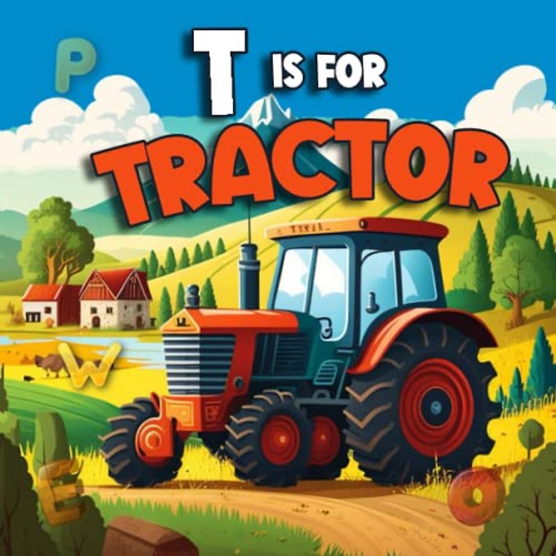 T is for Tractor: Discovering the ABCs of Tractor Parts With Engaging Rhymes and Colorful Illustration | Fun Tractor Book For Kids (Super Fun ABCs Of)
