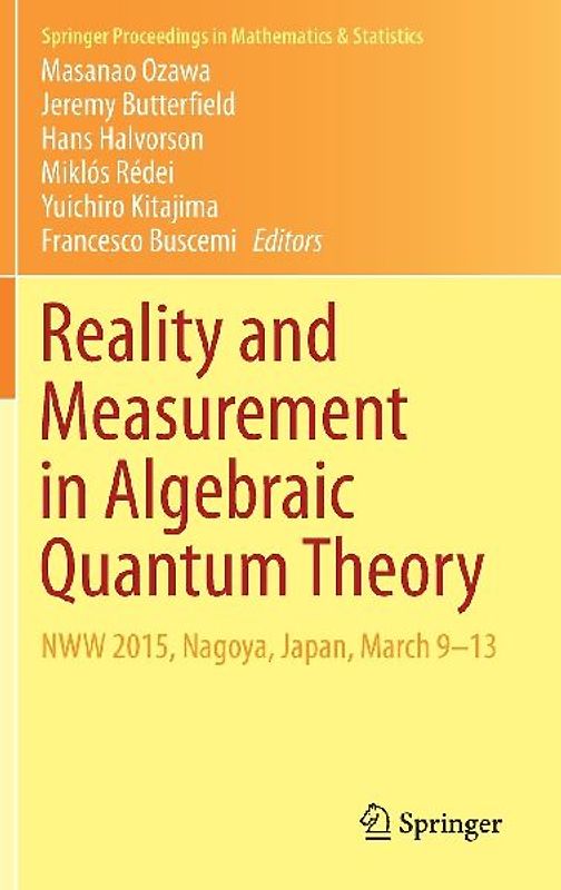 Reality and Measurement in Algebraic Quantum Theory