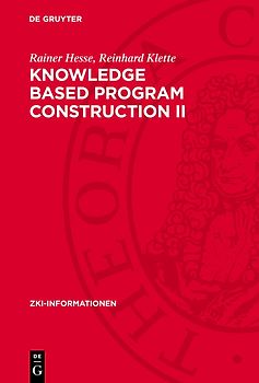 Knowledge Based Program Construction II