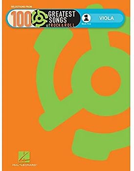 VH1's 100 Greatest Songs Of Rock And Roll For Viola: Sammelband für Viola