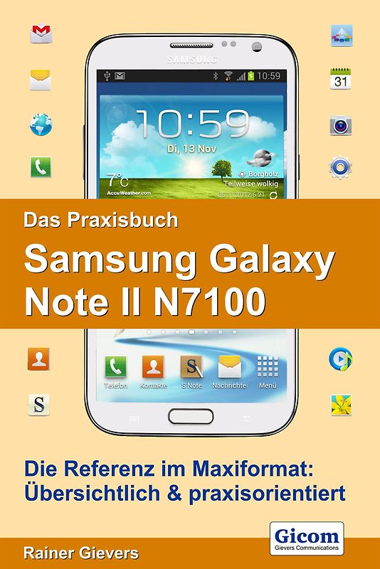 Das Praxisbuch Samsung Galaxy Note II N7100