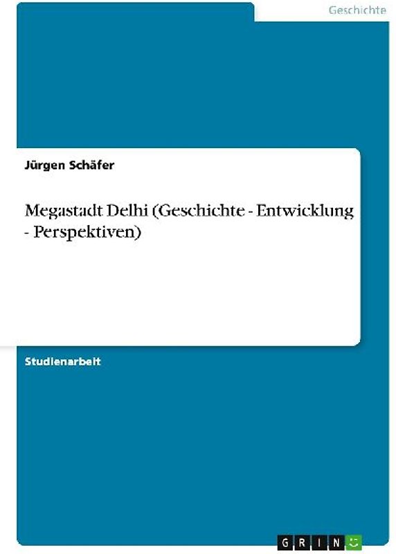 Megastadt Delhi (Geschichte - Entwicklung - Perspektiven)
