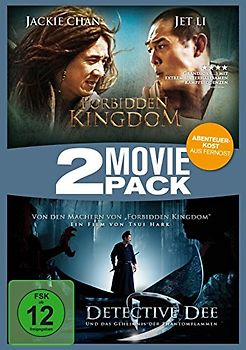 2 Movie Pack: Forbidden Kingdom / Detectiv Dee und das Geheimnis der Phantomflammen DVD