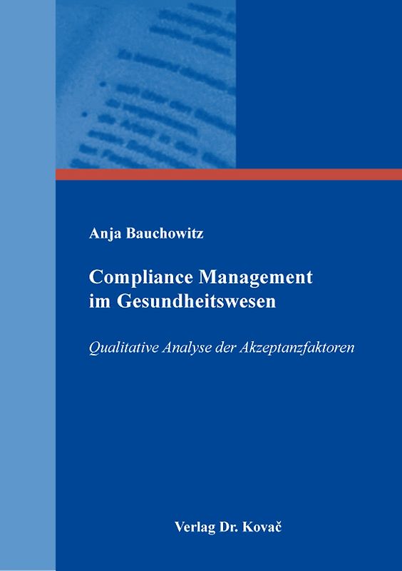 Compliance Management im Gesundheitswesen