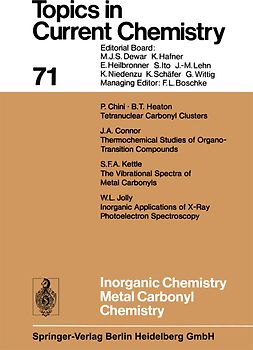 Inorganic Chemistry Metal Carbonyl Chemistry