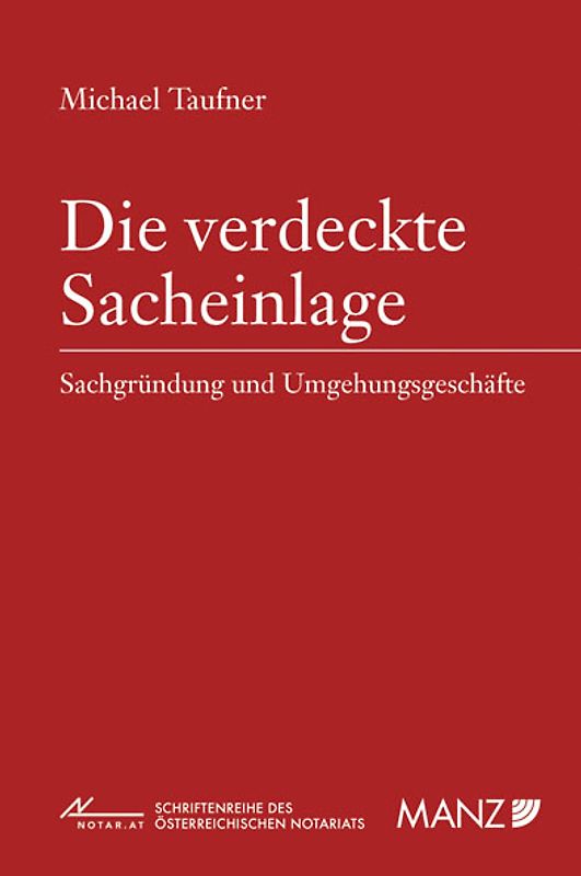 Die verdeckte Sacheinlage