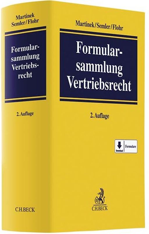 Formularsammlung Vertriebsrecht