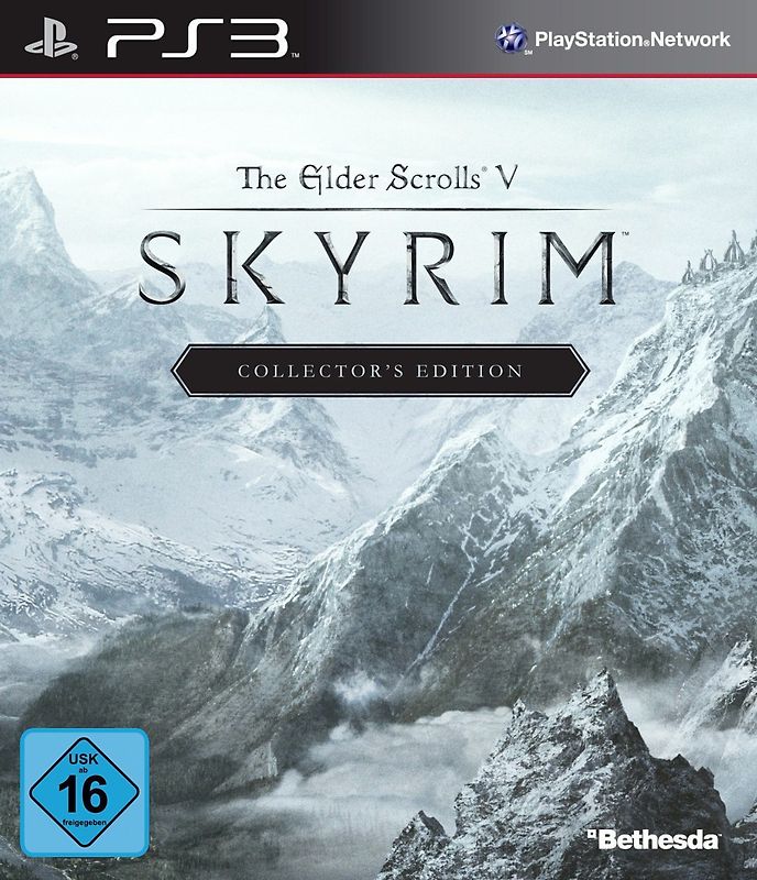 The Elder Scrolls V: Skyrim [Collector's Edition inkl. Landkarte, Bonus-DVD, Drachenfigur und Artbook] PlayStation 3