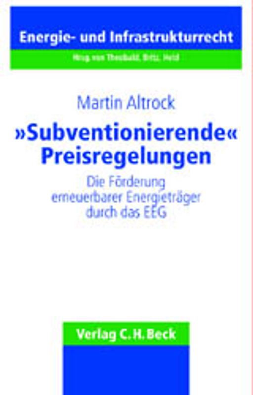 'Subventionierende' Preisregelungen