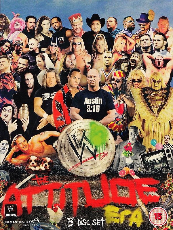 WWE: The Attitude Era [3 DVDs, UK Import] DVD