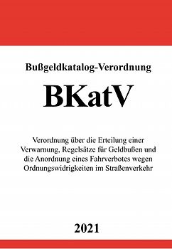 Bußgeldkatalog-Verordnung (BKatV)