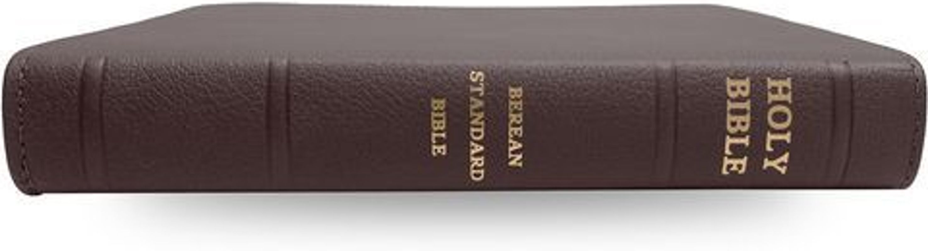Holy Bible, Berean Standard Bible - Genuine Leather - Tosca Cowhide Merlot