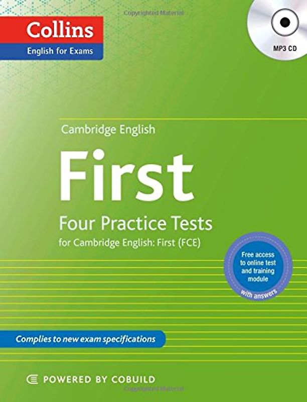 Cambridge English: First: Four Practice Tests for Cambridge English: First (Fce) (Collins English for Exams) - Travis, Peter