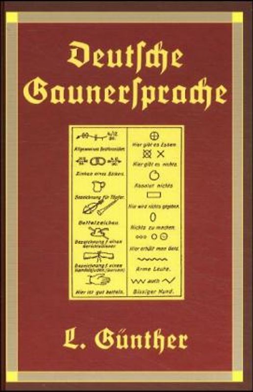 Deutsche Gaunersprache