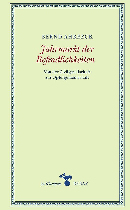 Jahrmarkt der Befindlichkeiten