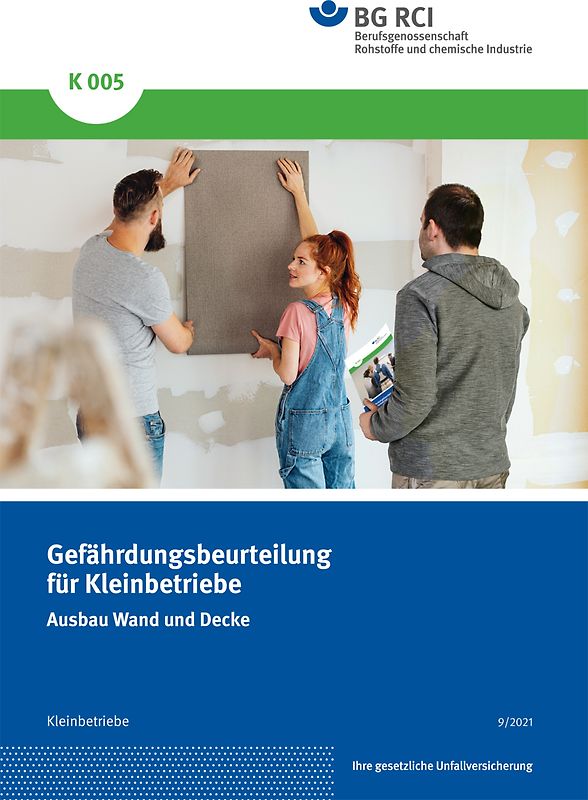 K 005 Gefährdungsbeurteilung für Kleinbetriebe
