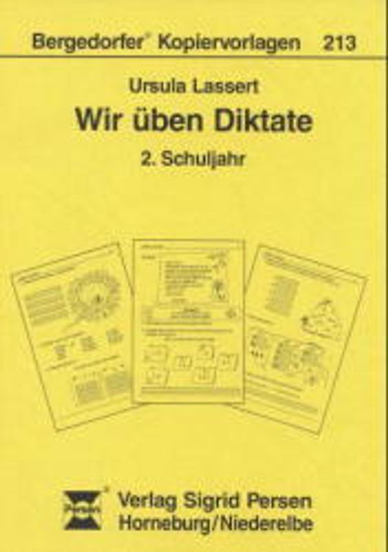 Wir üben Diktate. 2. Schuljahr