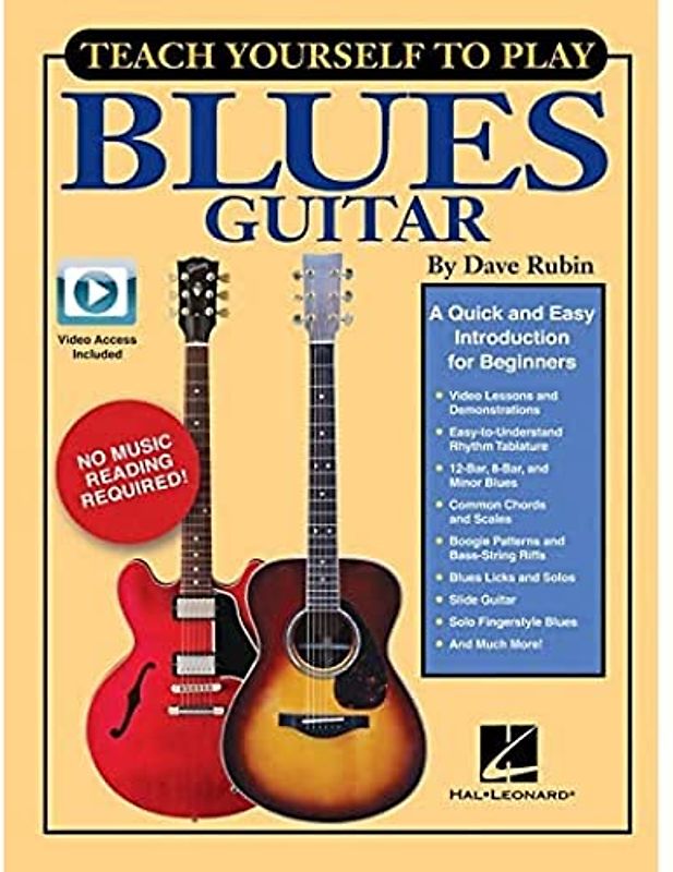 Teach Yourself To Play Blues Guitar (Book/Online Media): A Quick and Easy Introduction for Beginners
