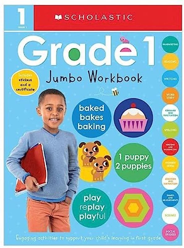 Grade 1 Jumbo Workbook (Scholastic Early Learners)