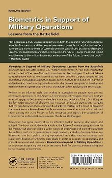 Biometrics in Support of Military Operations