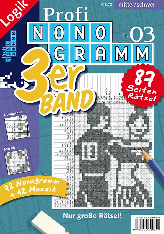 Profi-Nonogramm 3er-Band Nr. 3