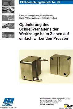 Optimierung des Schließverhaltens der Werkzeuge beim Ziehen auf einfach wirkenden Pressen