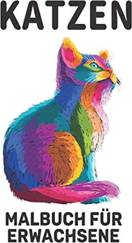 Katzen Malbuch Erwachsene: Malbuch Katzen Stressabbau 50 Einseitige Katze Designs Malbuch Katzen 100 Seite Erstaunliche Stressabbau und Entspannung ... & Frauen Malbuch Geschenk für Katzenliebhaber
