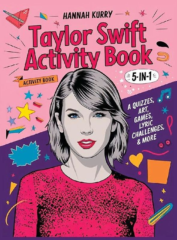 Taylor Swift Activity Book 5-in-1
