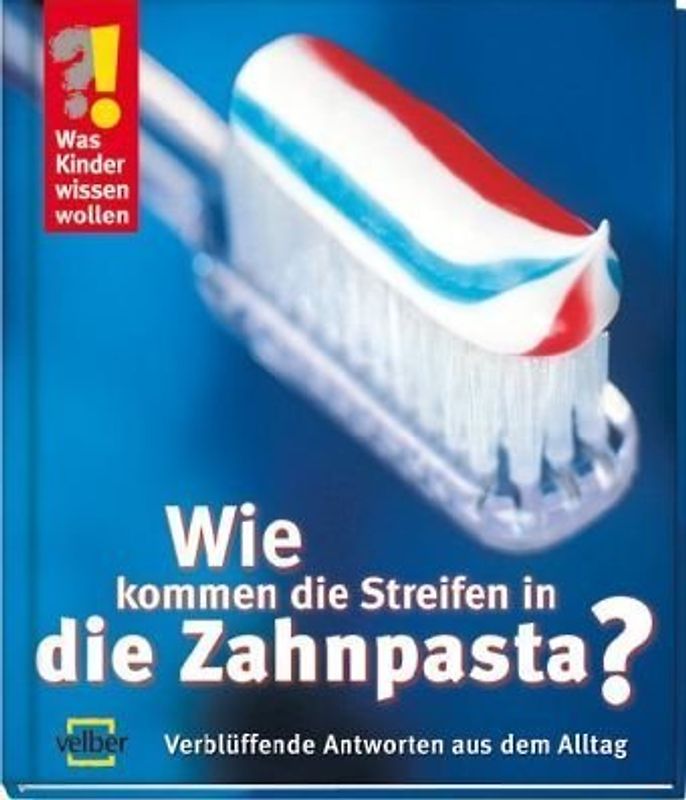 Wie kommen die Streifen in die Zahnpasta
