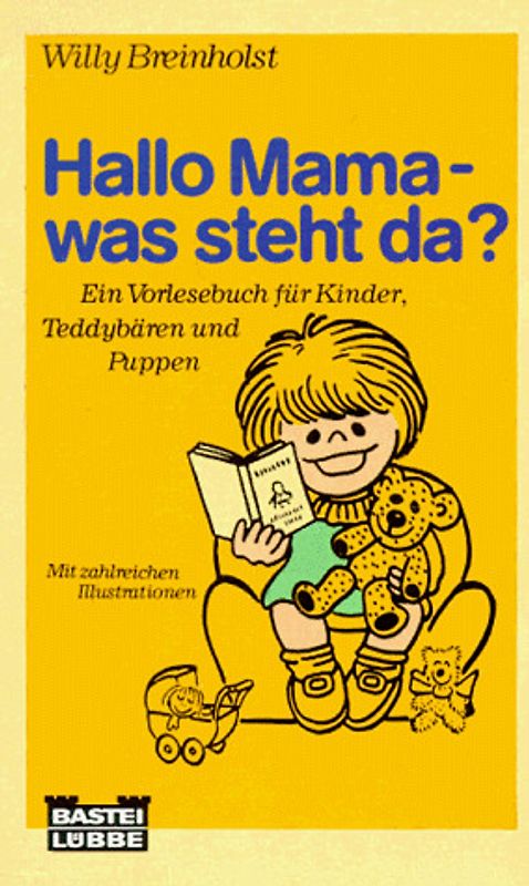 Hallo Mama, was steht da?