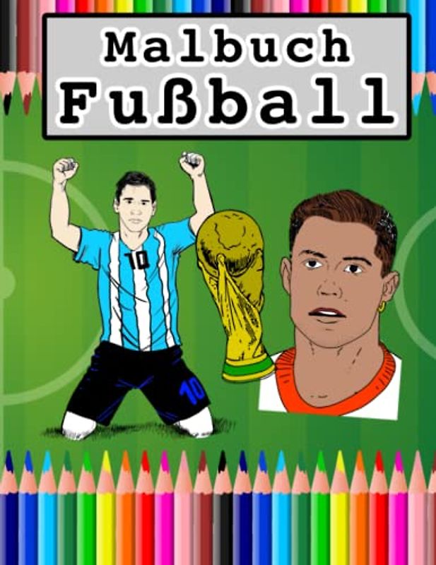 Fußball Malbuch für Jungen und Mädchen - A4: Fußball Mandala zum Anmalen und Gestalten | Als Geschenk geeignet für fußballbegeisterte Jungen und ... Kinder, welche gerne Mandala Malen