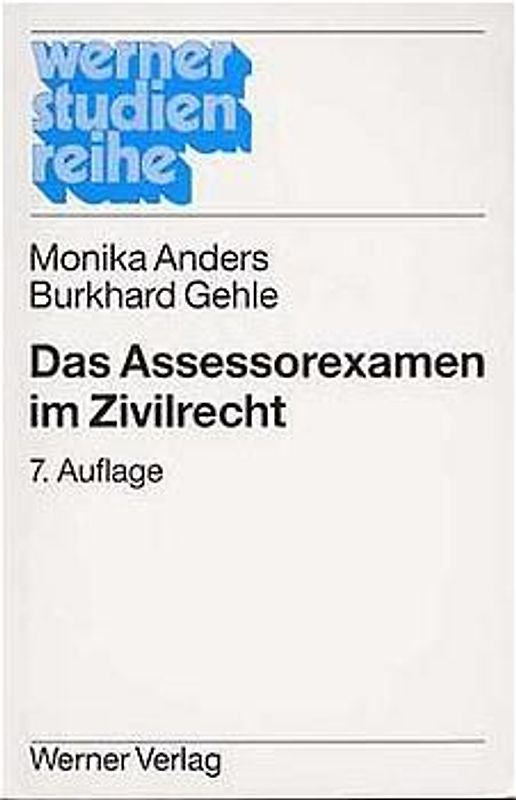 Das Assessorexamen im Zivilrecht