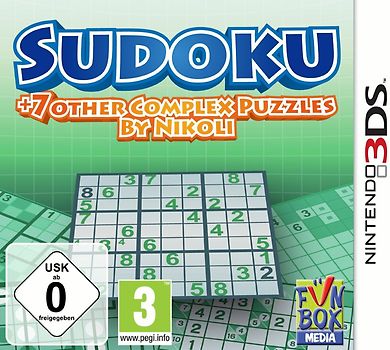 Sudoku: + 7 other Complex Puzzles Nintendo 3DS