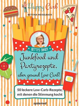 Happy Carb: Junkfood und Partyrezepte, aber gesund Low Carb!