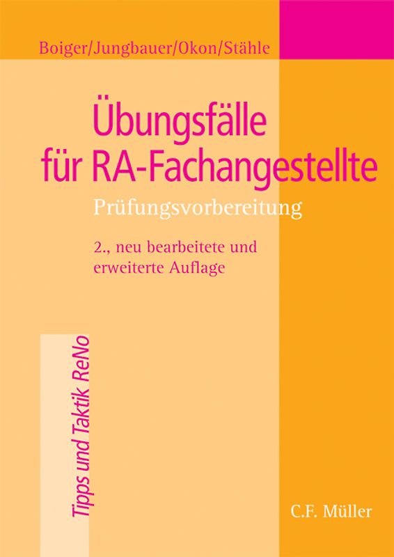 Übungsfälle für RA-Fachangestellte