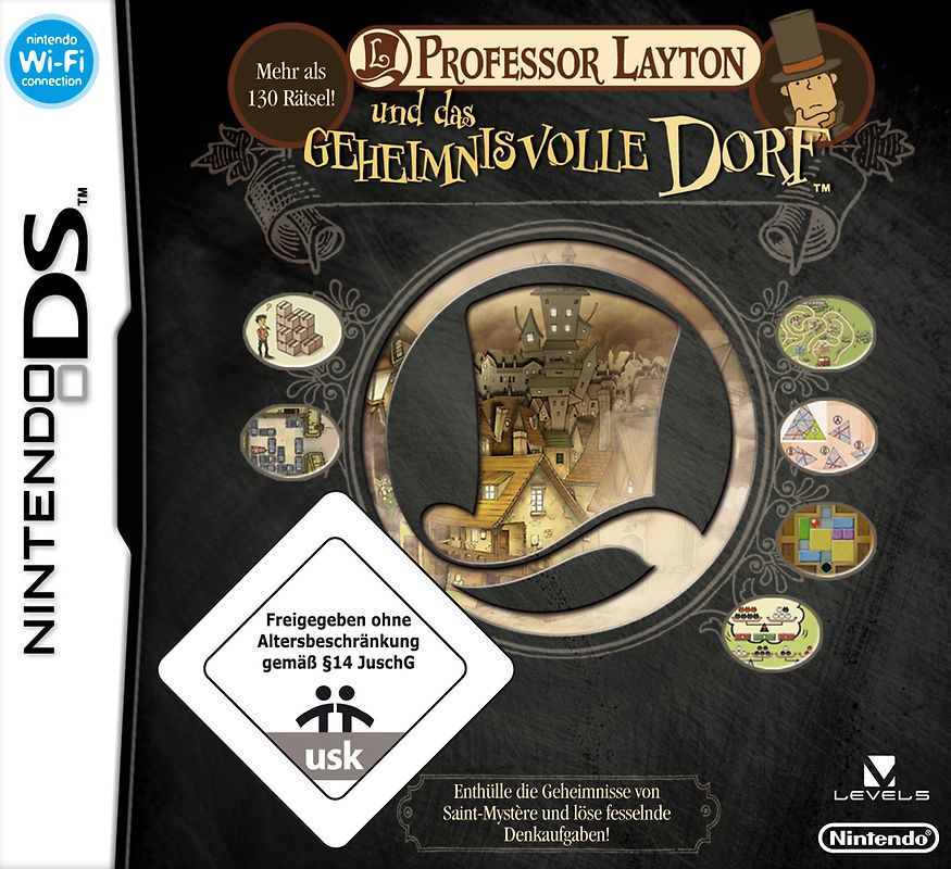 Professor Layton und das geheimnisvolle Dorf Nintendo DS