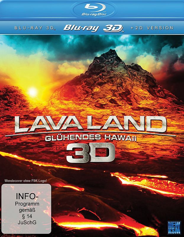 Lava Land - Glühendes Hawaii (Blu-ray 3D) 3D Blu-ray Disc