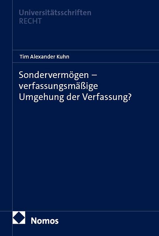 Sondervermögen – verfassungsmäßige Umgehung der Verfassung?
