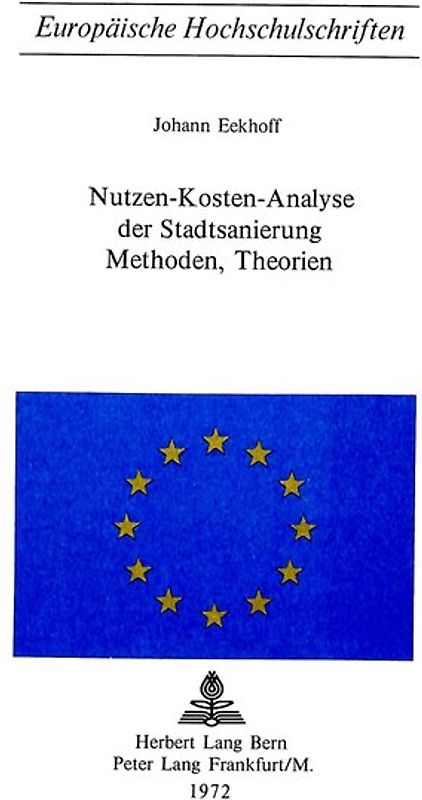 Nutzen-Kosten-Analyse der Stadtsanierung