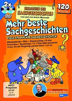 Bibliothek der Sachgeschichten - Mehr beste Sachgeschichten - Schuber [2 DVDs] DVD