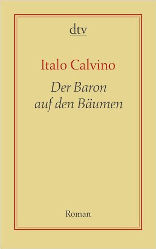 Der Baron auf den Bäumen. Roman