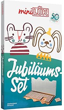 miniLÜK-Sets: miniLÜK: Das Jubiläums-Set: Kindergarten/Vorschule Jubiläums-Set (goldenes Kontrollgerät + 3 Übungshefte) (miniLÜK-Sets: Kasten + Übungsheft/e)