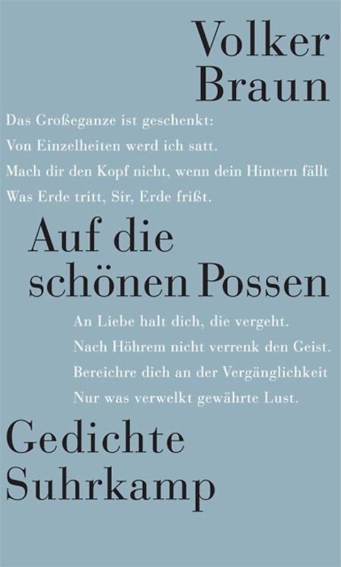 Auf die schönen Possen