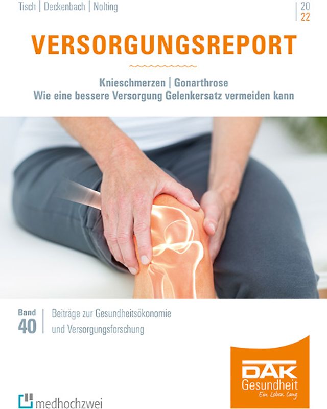 Versorgungsreport Knieschmerzen/Gonarthrose