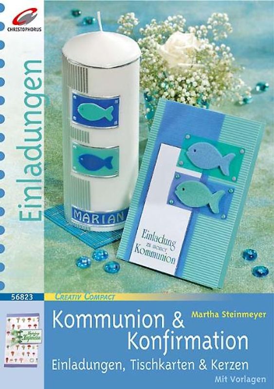 Kommunion & Konfirmation. Einladungen, Tischkarten & Kerzen